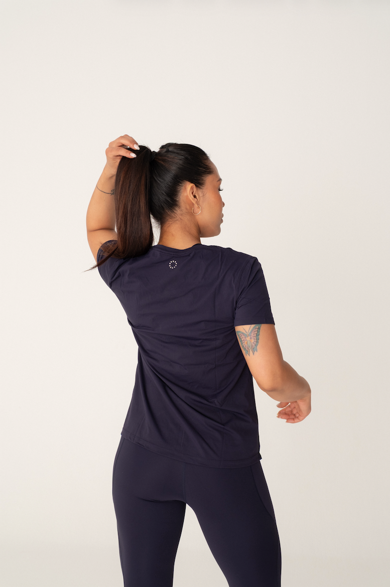 Pure Lime Pure Training Tee Tee 4300 Baritone Blue