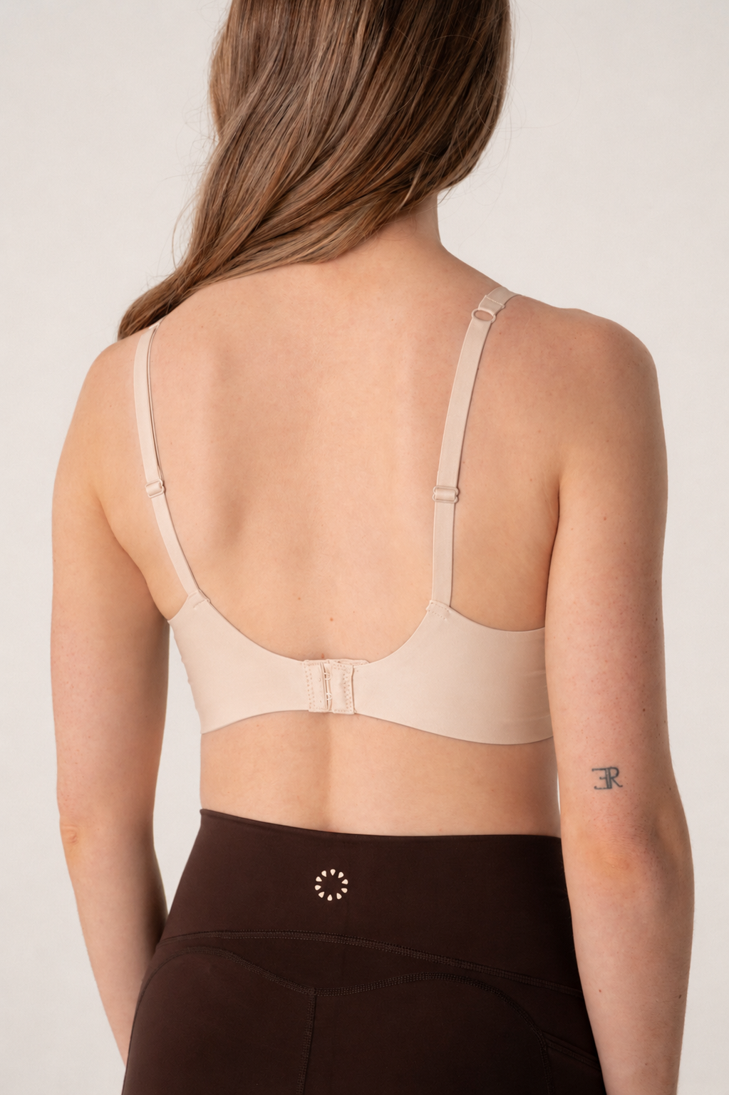 Pure Lime Invisible Microfiber Bra Bra 1830 Beige