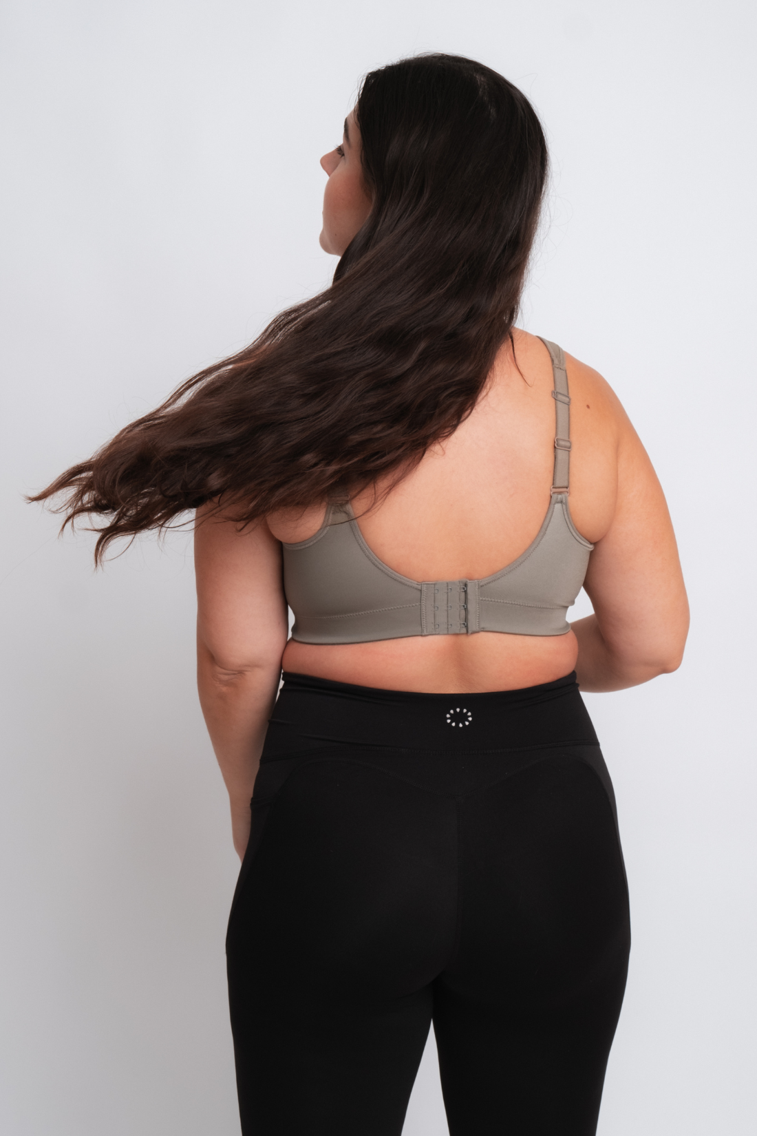 Pure Lime Padded Athletic Bra Bra 4615 Smokey Olive