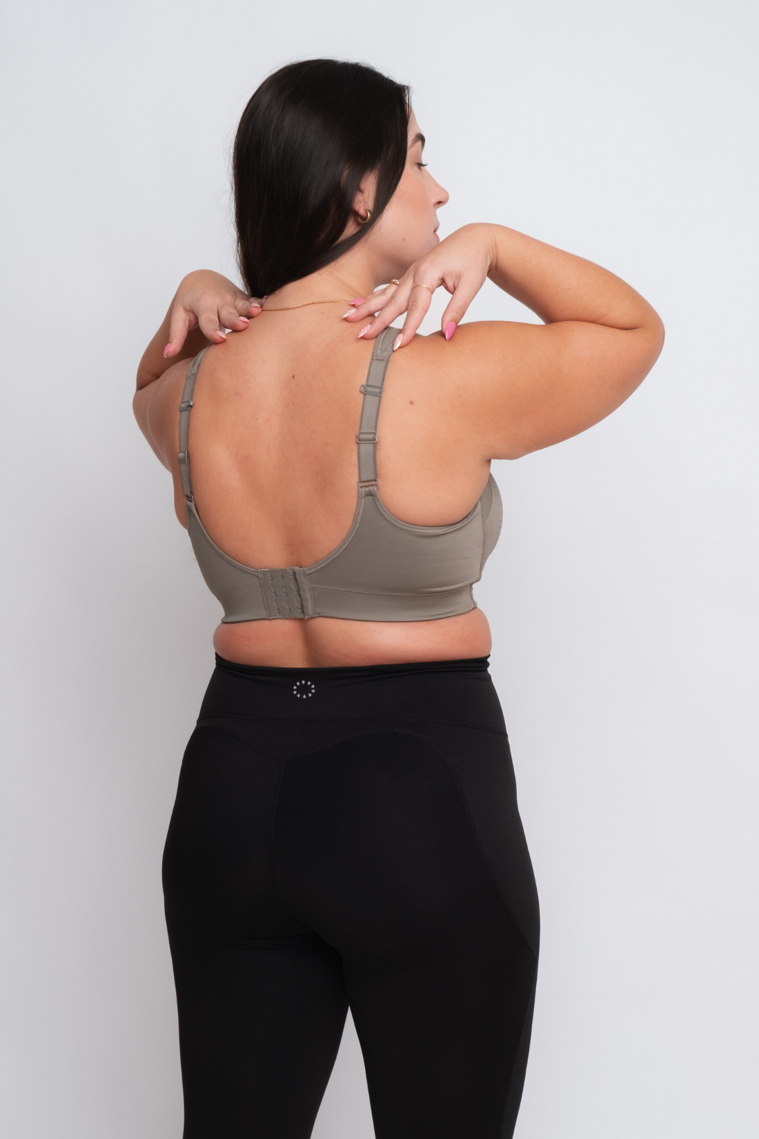 Pure Lime Padded Athletic Bra Bra 4615 Smokey Olive