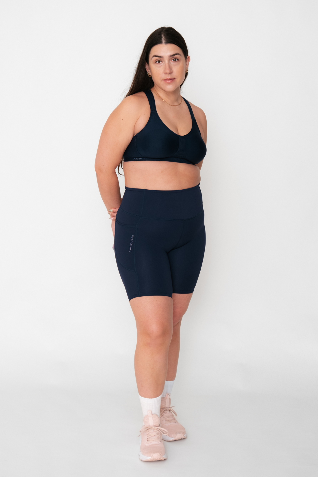 Pure Lime Pure Training Shorts Shorts 4300 Baritone Blue