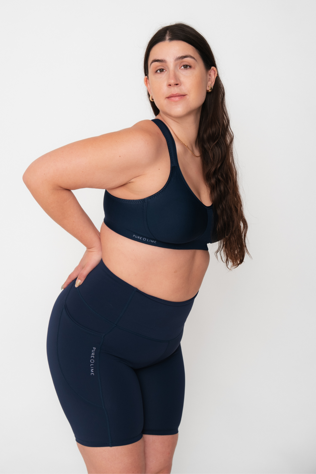 Pure Lime Pure Training Shorts Shorts 4300 Baritone Blue