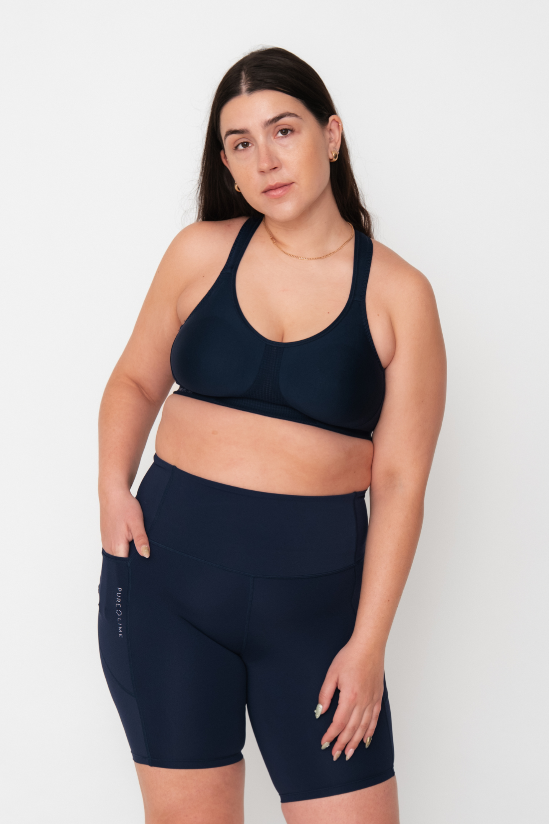 Pure Lime Pure Training Shorts Shorts 4300 Baritone Blue