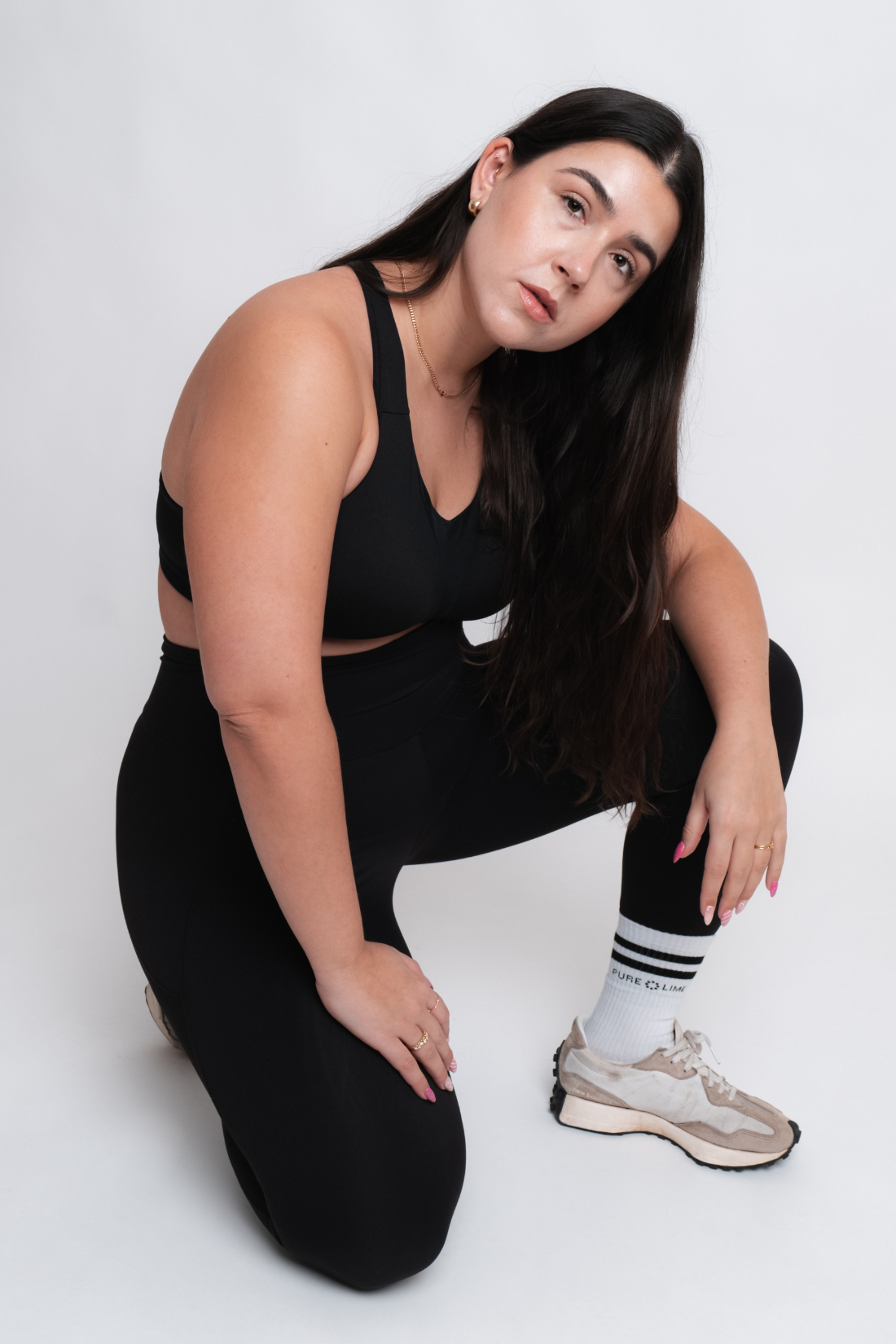 Pure Lime Pure Training Tights Leggings 2000 Black