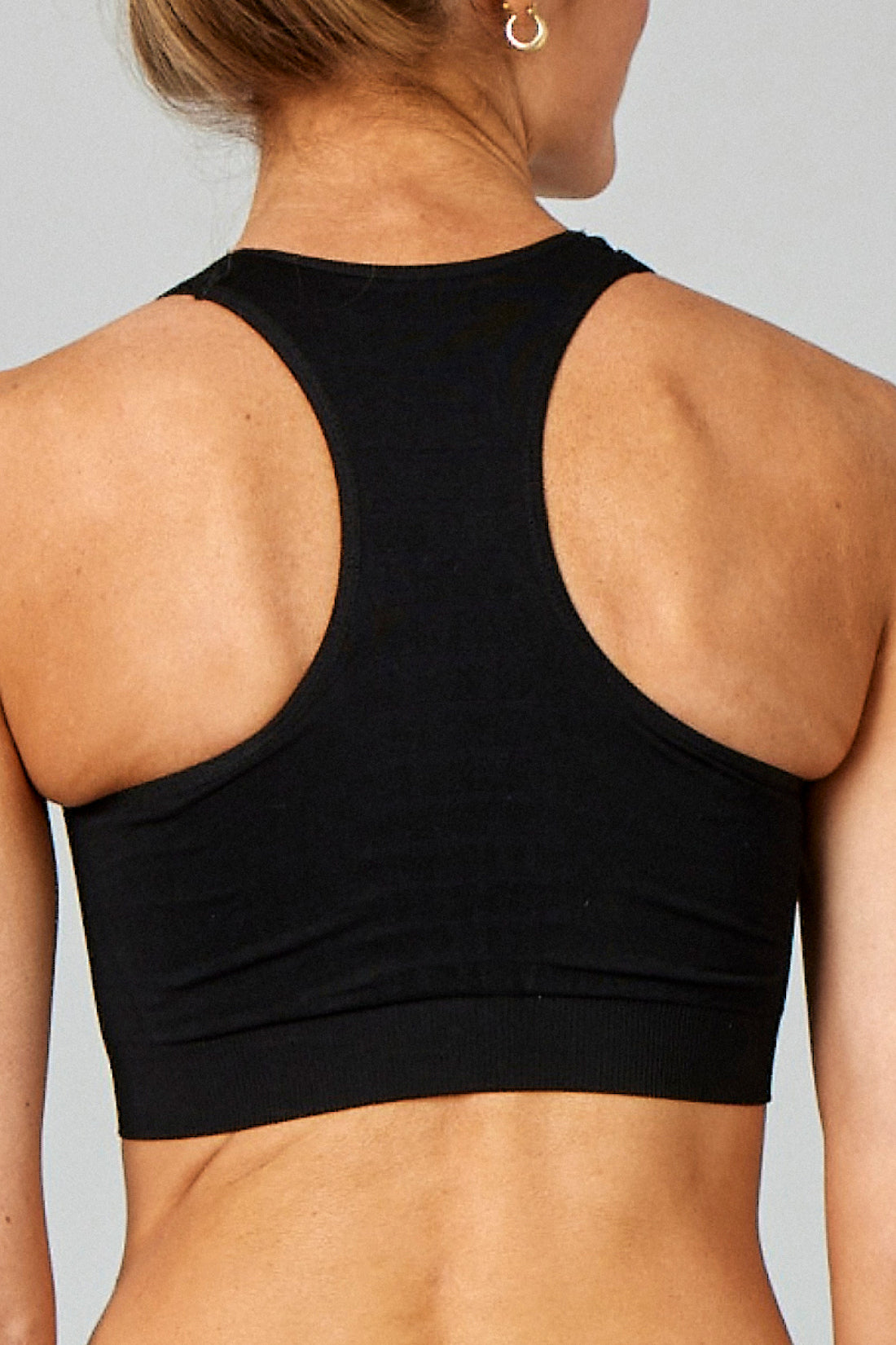 Pure Lime Seamless Bra Top Bra Top 2000 Black