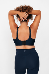 Pure Lime Compression Bra High Impact Bra 4300 Baritone Blue