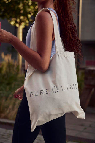 Pure Lime Essential Tote Bag Tote Bag 1010 OFF WHITE