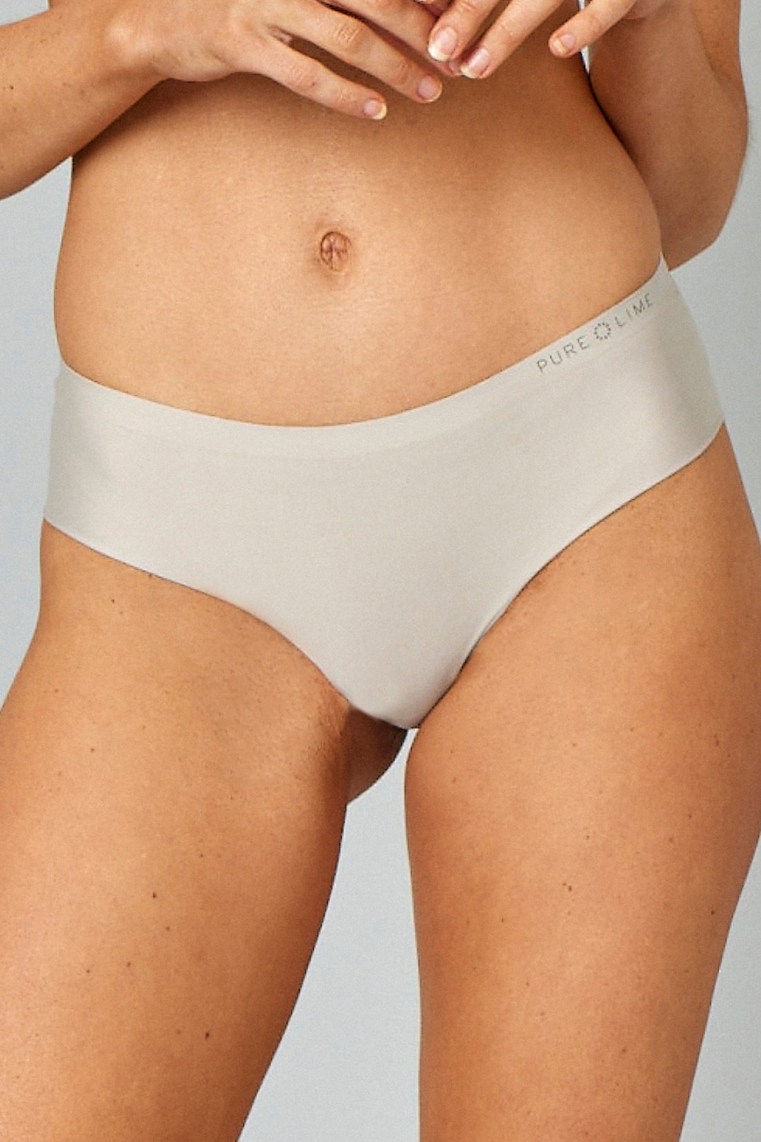Pure Lime Invisible Hipster 3 pack Hipsters 1830 Beige