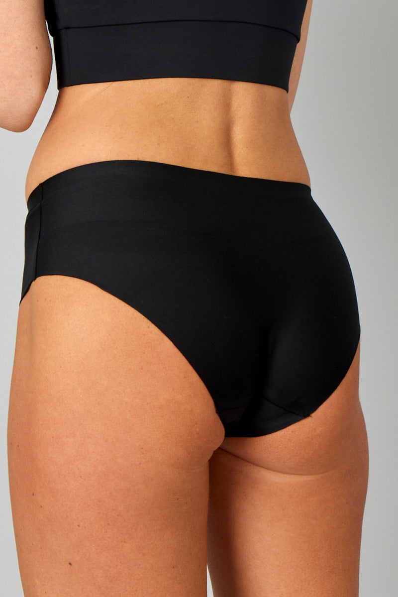 Pure Lime Invisible Hipster 3 pack Hipsters 2001 Black/Black