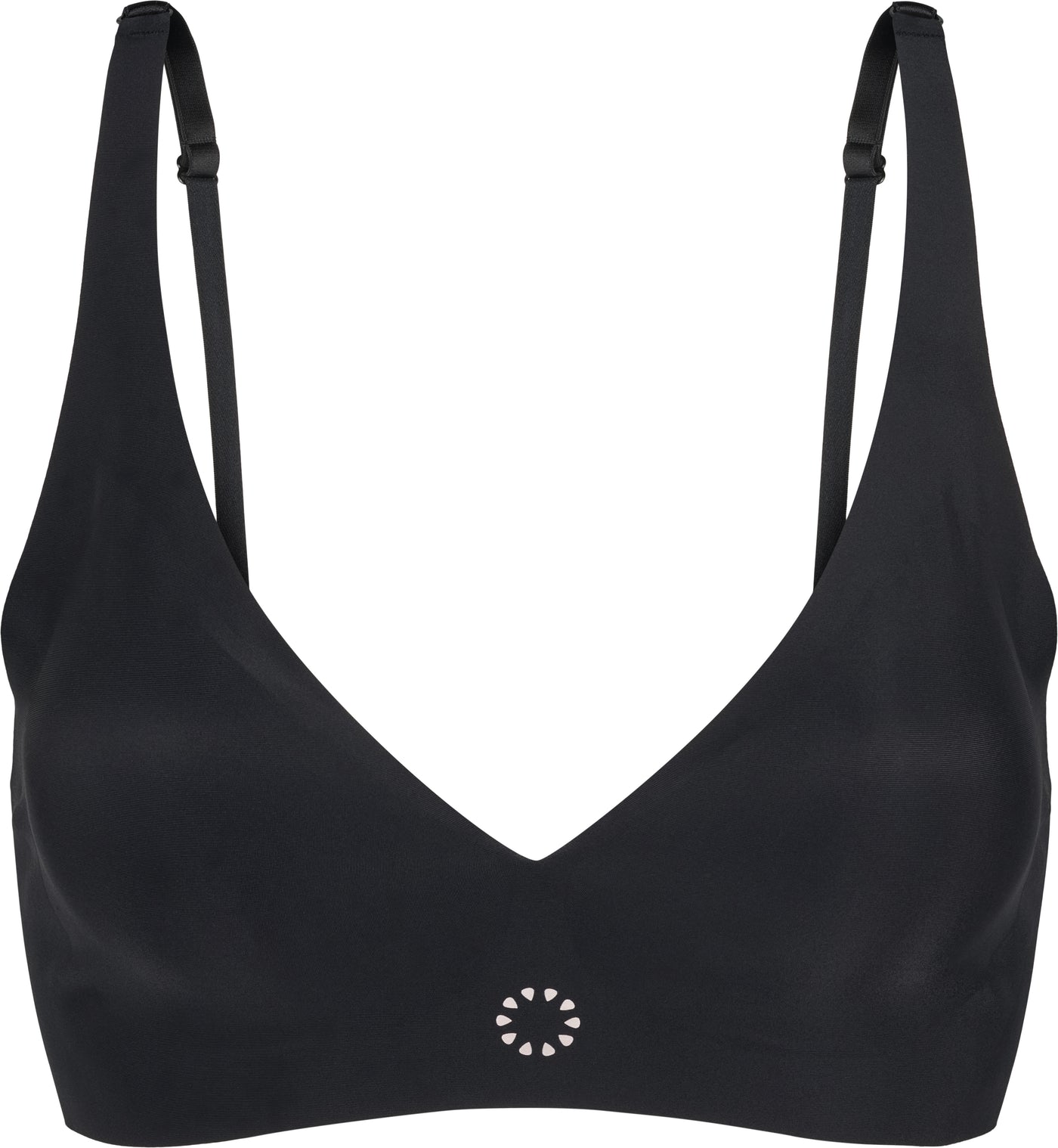 Pure Lime Invisible Microfiber Bra Bra 2000 Black