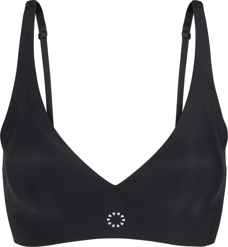 Pure Lime Invisible Microfiber Bra Bra 2000 Black