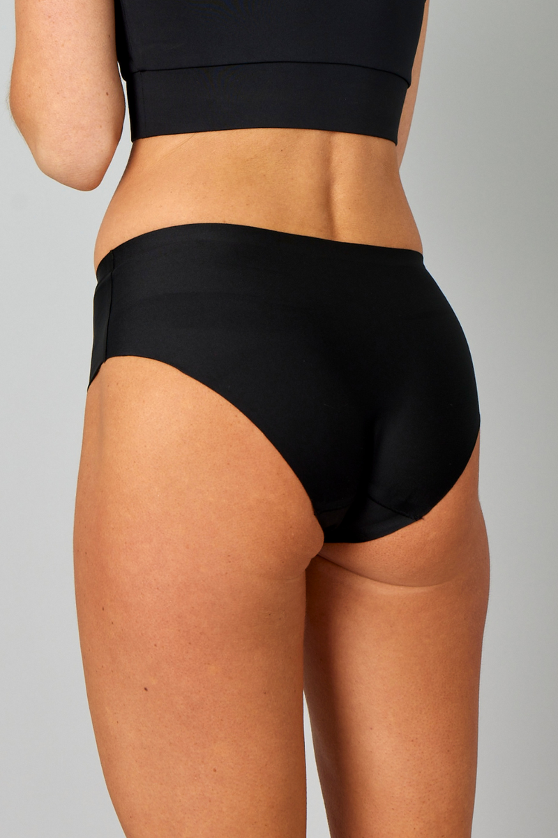 Pure Lime Invisible Hipster 2 Pack Hipsters 2001 Black/Black