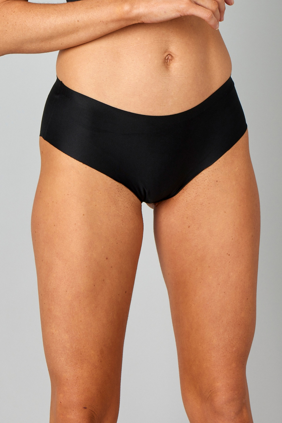 Pure Lime Invisible Microfiber Hipster 2 Pack Hipsters 2001 Black/Black