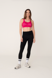 Pure Lime Padded Athletic Bra Bra 6400 FUCHSIA PURPLE