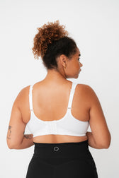 Compression Bra High Impact - White