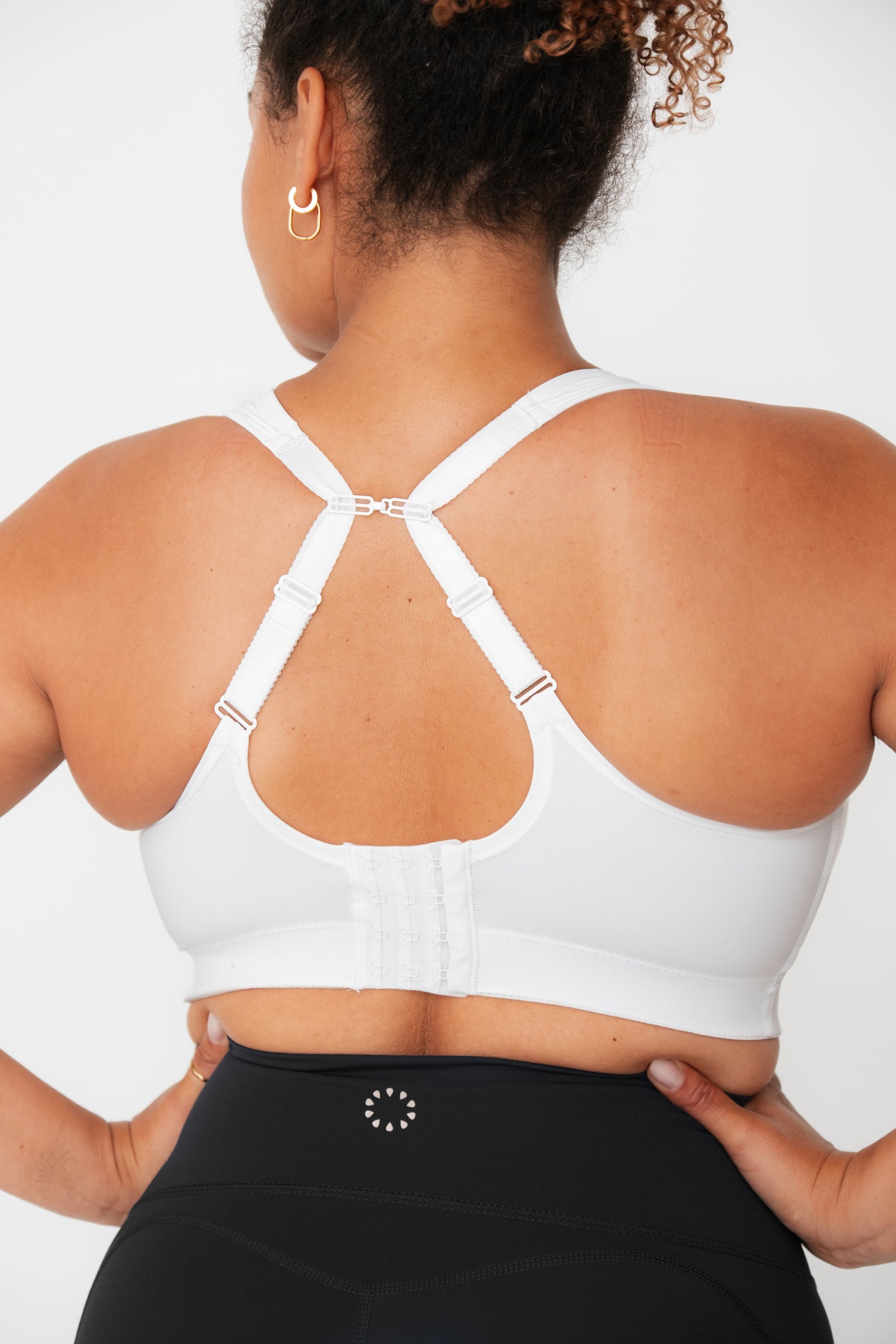 Compression Bra High Impact - White