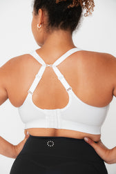 Compression Bra High Impact - White