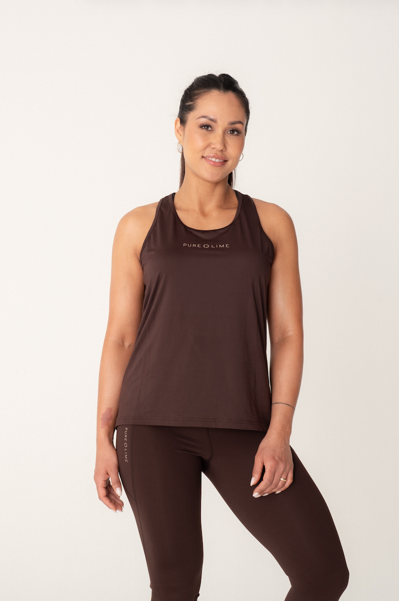 Pure Lime Pure Training Tank Top Tank Top 1850 Black Coffee
