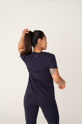 Pure Lime Pure Training Tee Tee 4300 Baritone Blue