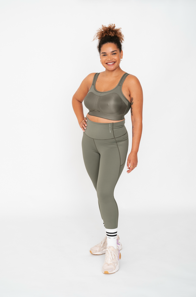 Pure Lime Pure Training Tights Leggings 4615 Smokey Olive
