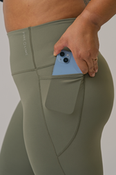 Pure Lime Pure Training Tights Leggings 4615 Smokey Olive