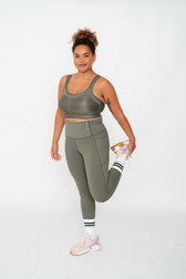 Pure Lime Pure Training Tights Leggings 4615 Smokey Olive