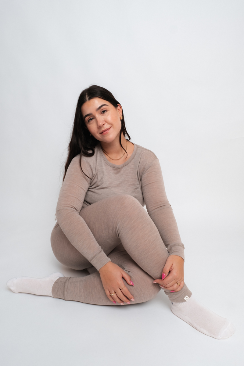 Pure Lime Pure Wool Leggings Base Layer Leggings 1820 Moonstruck