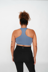 Pure Lime Seamless Bra Top Bra Top 4620 Dew Blue