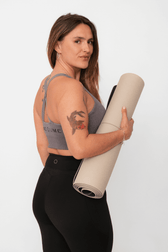 Pure Lime Seamless Rib Top Bra Top 3612 Volcanic Glass