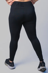 Pure Lime Seamless Tights Leggings 2000 Black