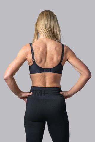 Pure Lime Support Bra Bra 2000 Black