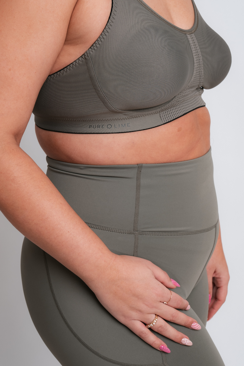 Pure Lime Support Bra Bra 4615 Smokey Olive