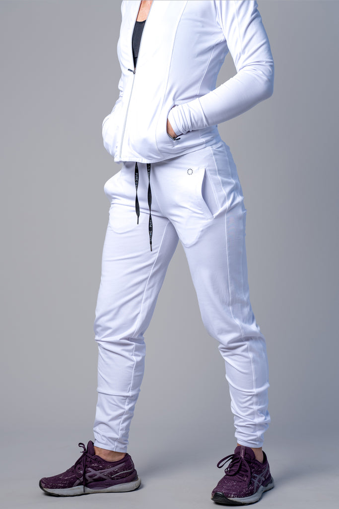 Pure Lime Athletic Pant Pants 1000 White