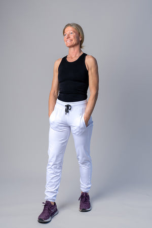 Pure Lime Athletic Pant Pants 1000 White